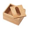 MUJI Boîte de rangement en bois pour mouchoirs et vêtements Boîte de rangement Boîte/Dessus de table MAC71A3A, Boîtier, Boîtier,