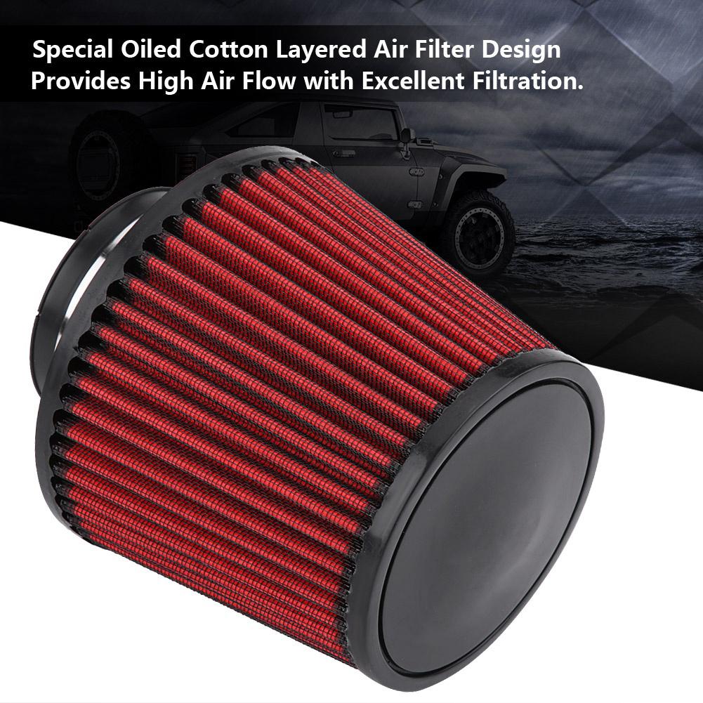 Car Modification High   Inlet     Round Cone   Filter Cleaner 100mm