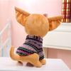 Miaoowa Charming Chihuahua Plush Toy Kids Toy Stuffed Creative Animal Doll Simulation Birthday Gift for Girls Kids