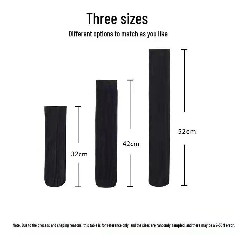 JK Women's and Children's Thin Calf and Over-the-Knee Dance Socks for Spring, Summer, and Autumn