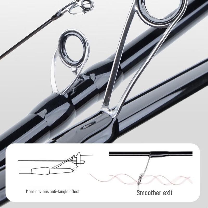 Brangdy Carbon Fiber Spinning Lure Fishing Rod