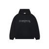 Balenciaga Women's Slime Wide Fit Hoodie Black 675003TLVF21069