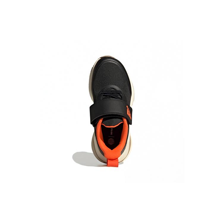 New adidas FortaRun ATR Low EL K 'Black Impact Orange' GZ1816