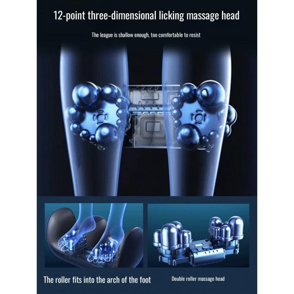 Wadenbauchmassage Entspannung Fußbadgerät Multifunktionales Bein-Spa Genießen Sie die Stille des Lichts