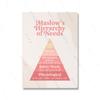 Mental Health Quote Propaganda Poster Print Therapist Office Wall Art Decor Pink Girl Mental Pyramid Canvas Painting Room Home