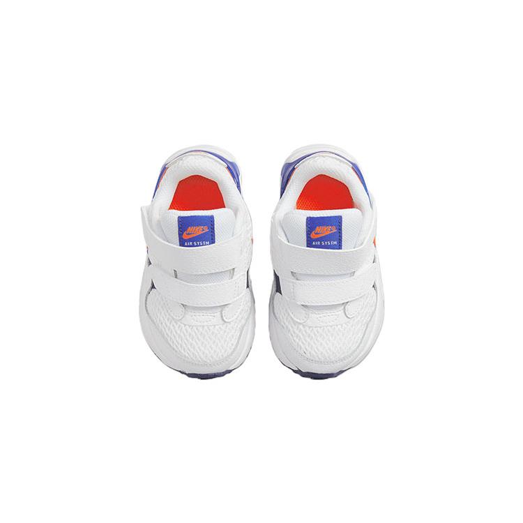 Nike Air Max SYSTM Cushioning, Wear Resistant Low top Toddler Shoes White Blue Infant And Toddler DQ0286-101
