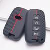 Premium Silicone Car Key Fob Cover For Hyundai I30 K2 K5 For KIA Optima K5 K3 Soft Silicone Car Interior Accessories