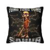 Tung Tung Tung Sahur Italian Brainrot Meme Pillowcase Double-sided Printing Polyester Cushion Cover Decorative Pillow Case Cover