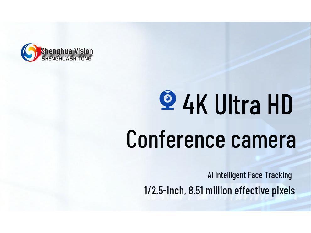SH-VK10M 4K Ultra HD Video Conference Camera with AI Humanoid Tracking