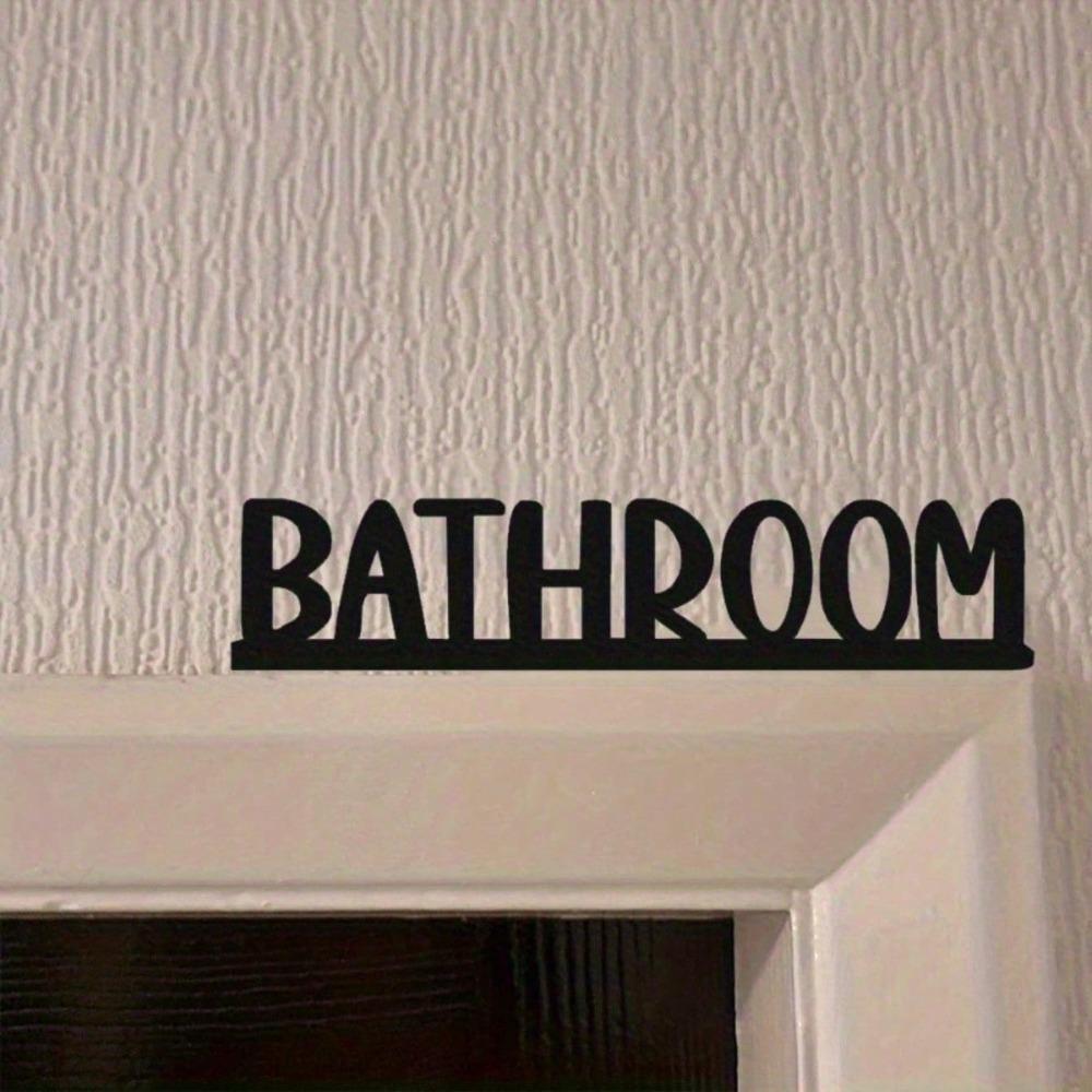 Metal Wall Art Decor Home Office Kitchen Plaque Sign