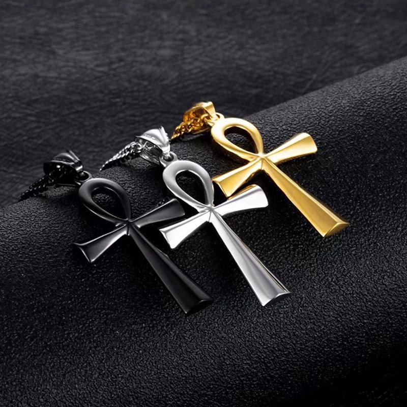 Pendant Egyptian Ankh Crucifix Necklaces Pendants Jewelry Gifts Chains