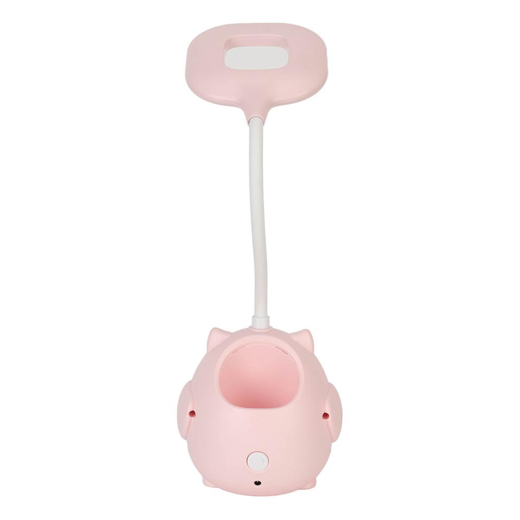 Table Lamp Pen Holder Small Eye Caring Desk USB Rechargeable LED Night Light Student Dorm Room Cartoon Owl Shape