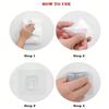 Mop Storage Storage Rack Bathroom Suction Hanging Pipe Traceless Mop Clip Broom Hanger Wall-Mounted Waterproof Mop Rack