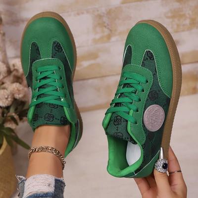 Fashion Women Sneakers Fashion Lace Up Sports Shoes Woman  Lightweight Comfortable Sneakers Women Casual Breathable Plus Size Sneakers
