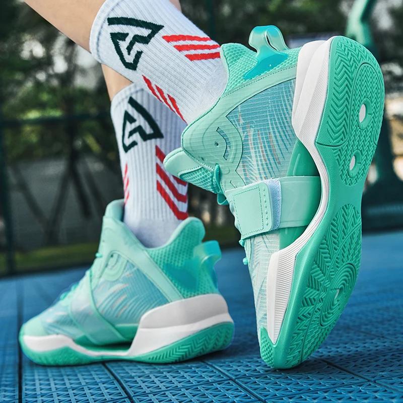 Pantofi de Baschet pentru Bărbați Respirabili de Înaltă Calitate Originali Adidași Antrenament Profesionali Impermeabili Casual Sport Cizme de Baschet