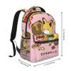 Tenuki Tanuki Backpack Student Boys Girls BookBag Children School Bag Laptop Shoulder Bags for Men Women