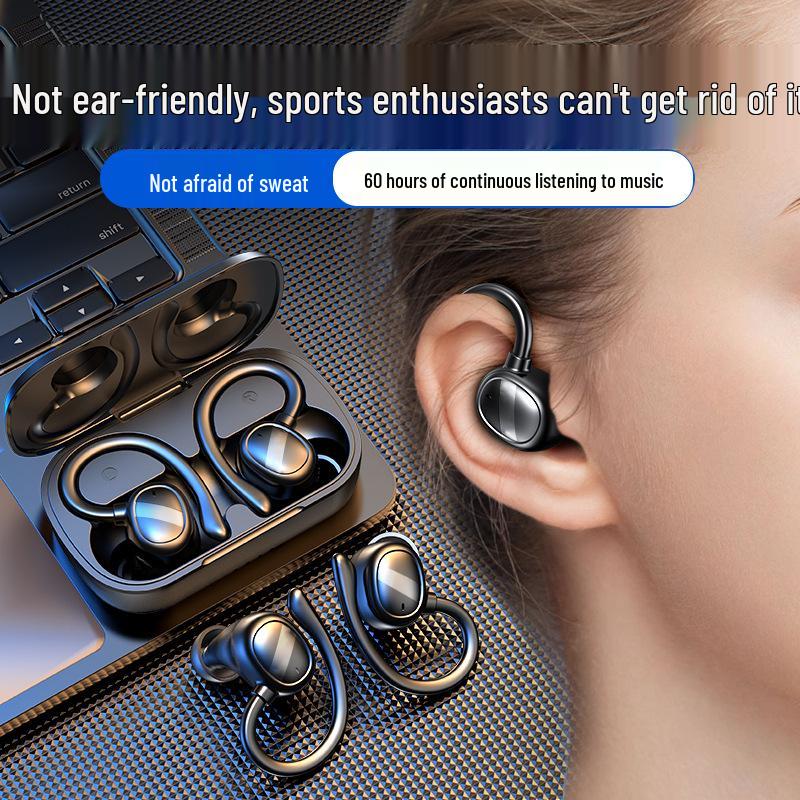 2025 New Model Wireless Over-Ear Bluetooth Sport Headphones - Secure, Comfortable, Long-Wearing for Men and Women