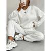 Women's clothing, thread, jacquard, long pants, casual, two-piece set, suit, women's