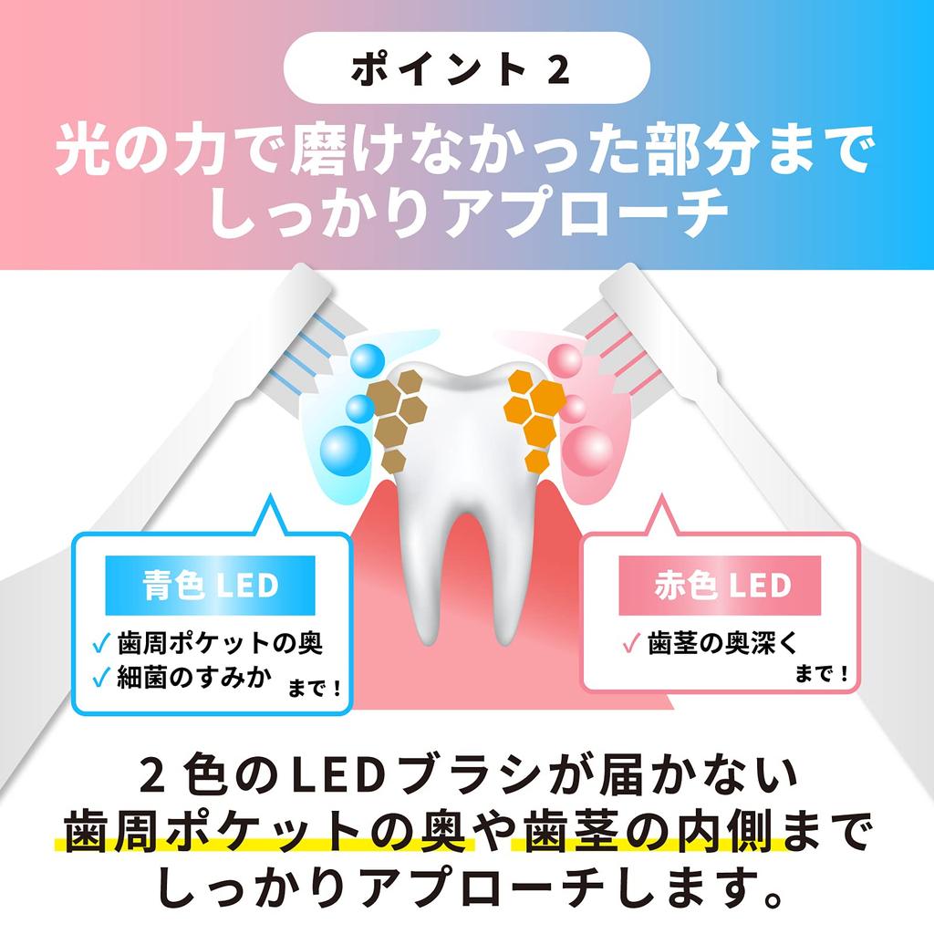 Multifunkční elektrický sonický zubní kartáček Inteligentní sonický elektrický zubní kartáček [SelectAge]