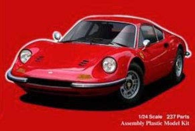 

Серия «Реальные спортивные автомобили» Модель Ferrari Dino 246GT Пластиковая модель 1/24 №116 Ранняя/Поздняя