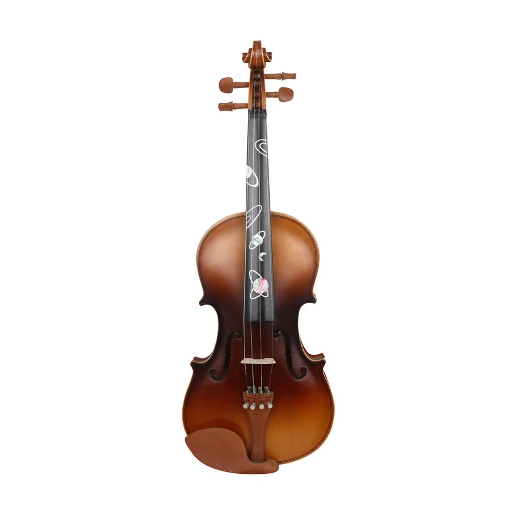 IRIN 4/4 Violin Fingerboard Ebony Fingerboard Black Colored Pattern Violin Fingerboard Stringed Instrument Parts & Accessory