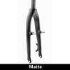 Gabeln für Fahrrad Gabeln 3K Carbon Gabeln 20 Zoll Für Faltrad BMX Kinder Rennrad Gabelstützen Scheibenbremse/V-Brake/C-Brake