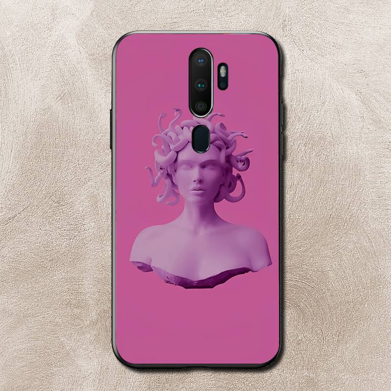 Mona Lisa Handyhülle für Vivo Y91C Y11 17 19 17 67 81 Oppo A9 2020 Realme c3