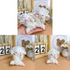 Plush Sheep Keychain With Tulle Headscarf Cute Animal Bag Charm For Kids Teen Gift