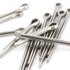 160Pcs 6 Size 304 Stainless Steel Cotter Pin Clip Key Fastener Fitting Assortment Kit for Car Mechanic Garden