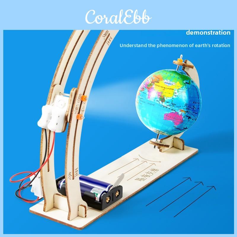 Science Experiment Diy Earth Day Night Cycle Model Educational Kit For Kids