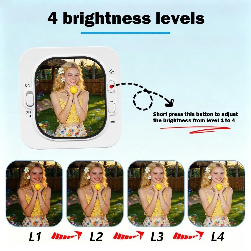 Magnetic Phone Selfie Monitor Wired Magnetic Phone Selfie Selfie Screen Phone Vlog