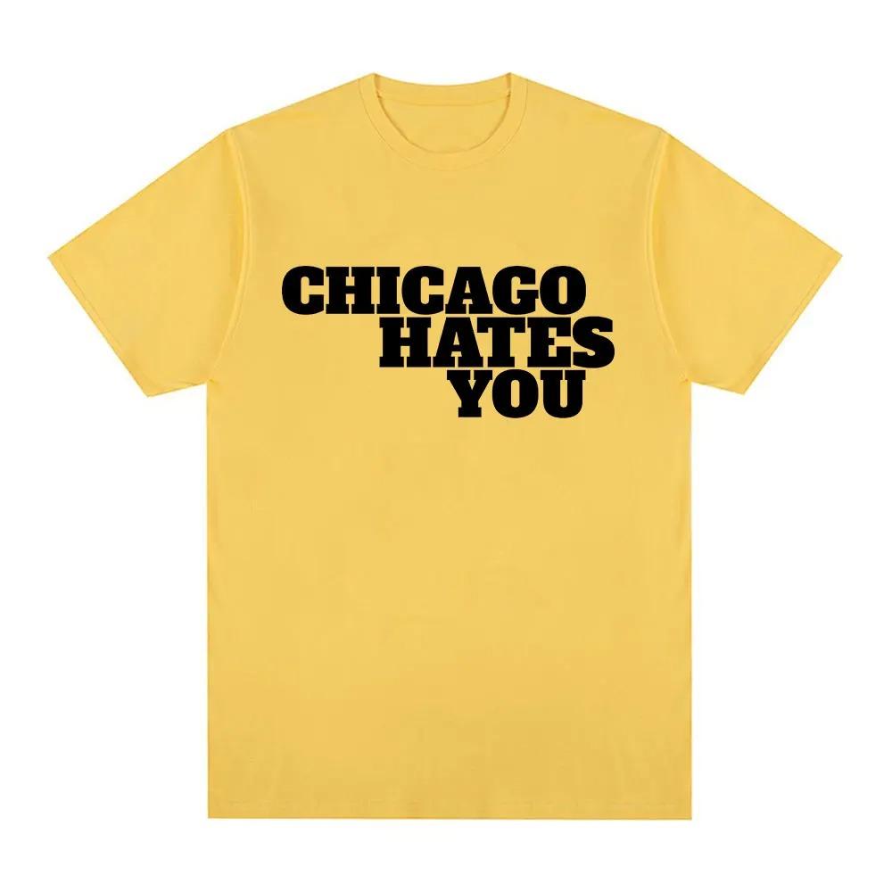 Rapper Chief Keef Chicago Te Odia Camiseta Estampada Mismo Estilo Hombres Mujeres Informal Oversize Algodón Verano Nueva Camiseta Estilo Harajuku Tops