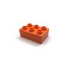 Mattoncino Base 2x3 10 pezzi Fai da Te Classico Educazione Blocchi da Costruzione Compatibili Con Duplo Mattoncini Grandi Giocattoli Per Bambini