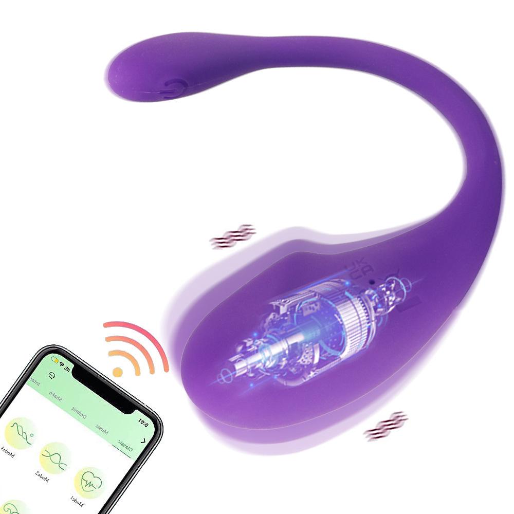 APP-Controlled Wireless Vibrating Egg for Female Stimulation