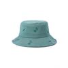 Embroidered Bucket Hat Women's Spring and Summer Casual Versatile Sunshade Basin Hat Showing Small Face Fashion Women's Sunscreen Hat
