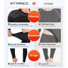 CHARMLEAKS Thermal Underwear Set for Women Long Johns Seamless Warm Base Layer Top & Bottom Ski Wear for Cold Weather