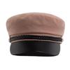 Damen Schiebermütze PU Leder Schirm Baskenmütze Weicher Stoff Herbst Sommer Schirmmütze Für Damen Luxus Mode Zeitungsjungenmützen Damen Mädchen