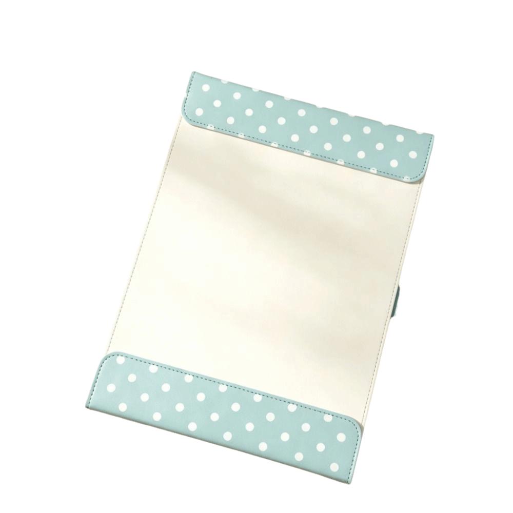 PU Leather Clipboard Folder A4 Magnetic Paper Organizer Stylish Magnetic Clipboard Folder  Office