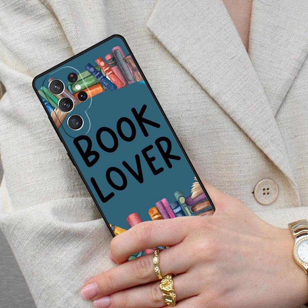 Book Lover Case Cell Phone Case for Samsung Galaxy S26 Ultra S25 S24 S23 S22 S21 S20 Note10 Cover