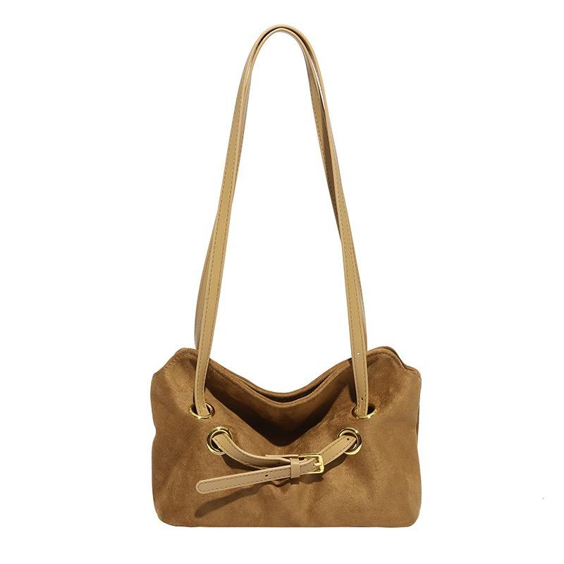 Tragbare Pendlertasche Herbst neue Mode Achselhöhle große Kapazität personalisierte Gürtelschnalle Damentasche Tragetasche