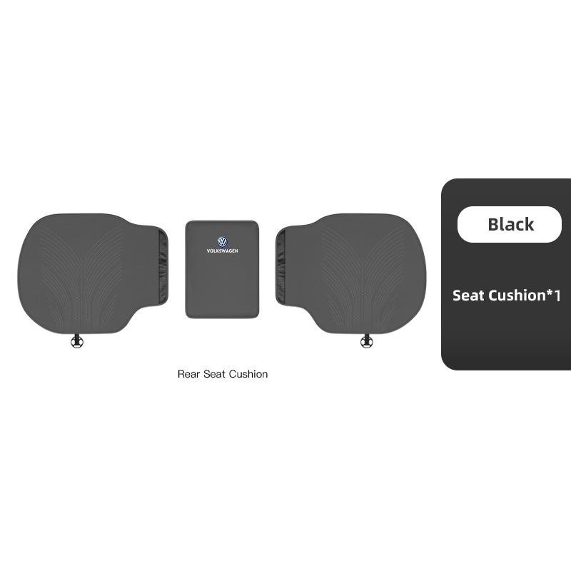 Car Logo Seat Covers Auto Seat Breathable Protection Cushion For VW GTI Polo Golf Passat Tiguan Arteon Touareg Taigo CC Hub Cap EJ1