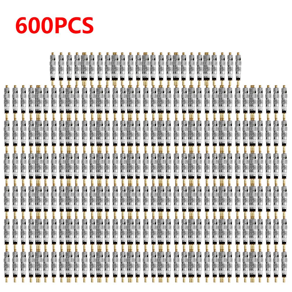 5-1000Pcs Detachable Presta Bicycle Valve Core Replacement Brass CNC FV MTB Road Bike Tire Tubes Service Parts Repair Tools