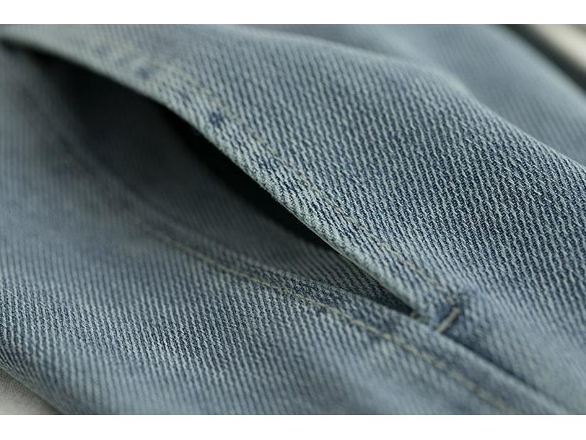 Lyocell 49.6% Super Soft Elastic Waist Denim Curved Leg Floor-Length Banana Pants - Spring Collection