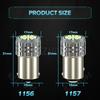 IUZIOH 2PCS P21/5W BAY15D Bulb BA15S Led R5W R10W 1156 1157 P21W Brake Reverse Turn Signal Parking Tail Lamp Car Light 12V DRL