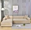 Cover For 3-Seater Corner Sofa, Cream Velvet