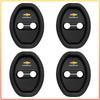 4Pcs Silicone Car Door Lock Protector Cover Auto Accessory Styling For Chevrolet Colorado Cruze Captiva Malibu Aveo Camaro Sonic Tahoe Impala Equinox