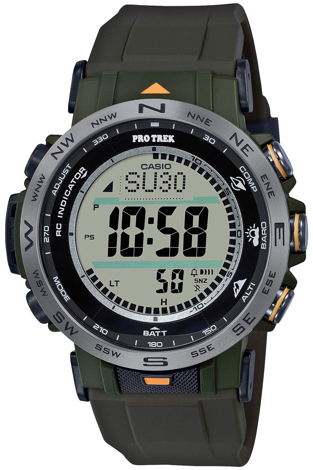 

Годинник Protrek Climber Line Radio Solar [Casio] [] PRW-30Y-3JF Чол. хакі