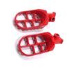 motorcycle footrest Red for Yamaha PW50 PW80 TW200 motorcycle footrests and Honda XR50R CRF50 CRF70 CRF80 footrest formotorcycle
