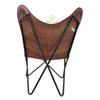 Butterfly Chair – Indian Handmade Genuine Leather Office Openable Chair