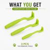 1/3 Set Pet Tick Flea Remover Hook Tweezer Portable Mite Extractor Tool for Cat Dog Daily Grooming Cleaning Accessories Supplies